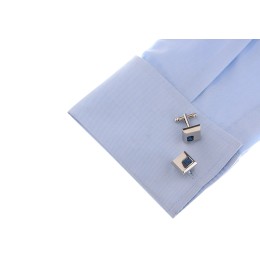 Mansetinööbid - sinise kiviga